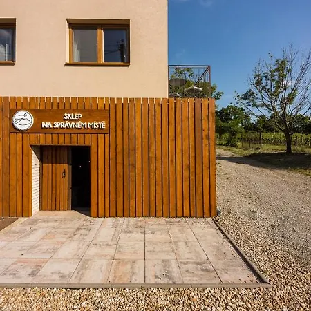 Sklep Na Spravnem Miste - Degustace, A Wellness 公寓 Brod nad Dyji
